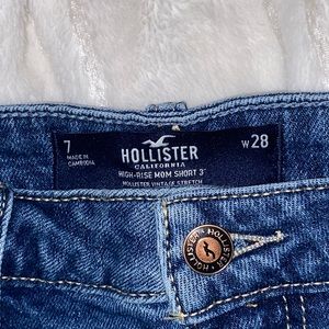 Brand new Hollister high rise mom shorts